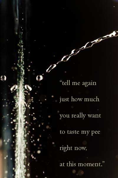 how much do you want to drink my pee