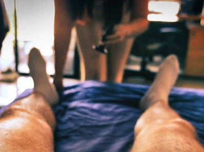 feature dildo legs