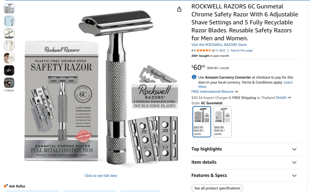 double razor pussy shaver