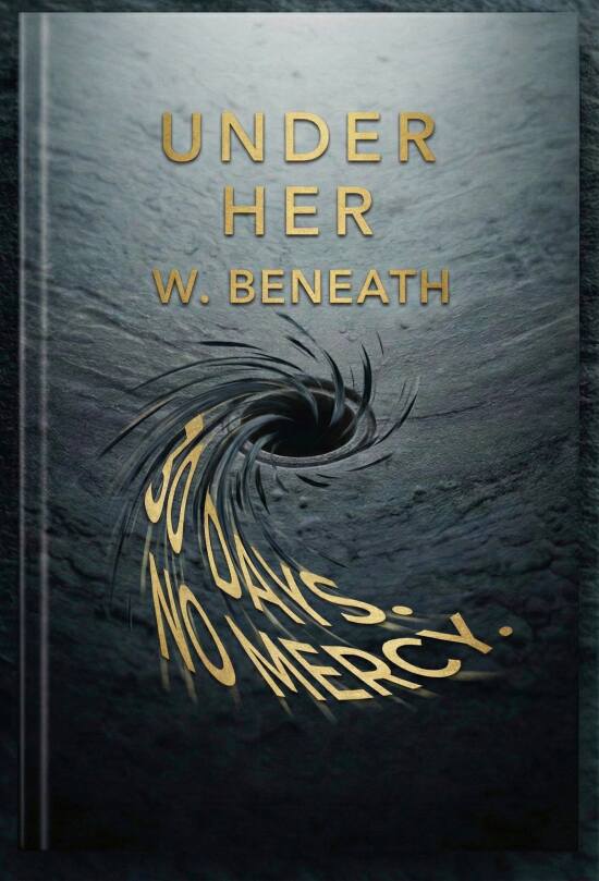 under her small book cover